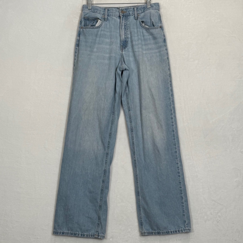 Lucky Brand Light Blue High Rise Wide Leg Jeans 28x32